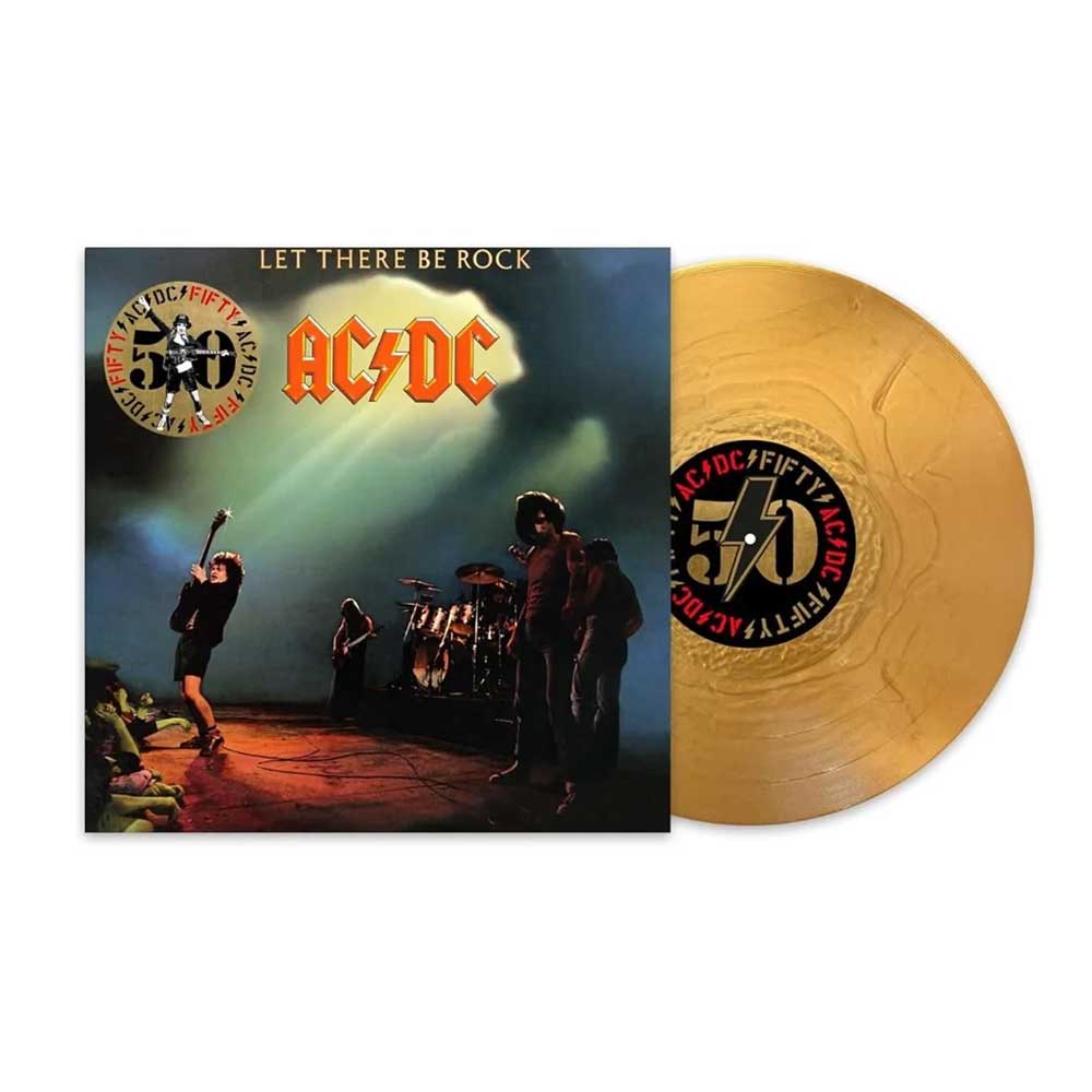 AC/DC - Let There Be Rock (50th Anniversary Vinyl LP Gold)