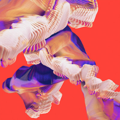 Bicep - Isles (Vinyl Deluxe 3LP Purple) front album cover artwork