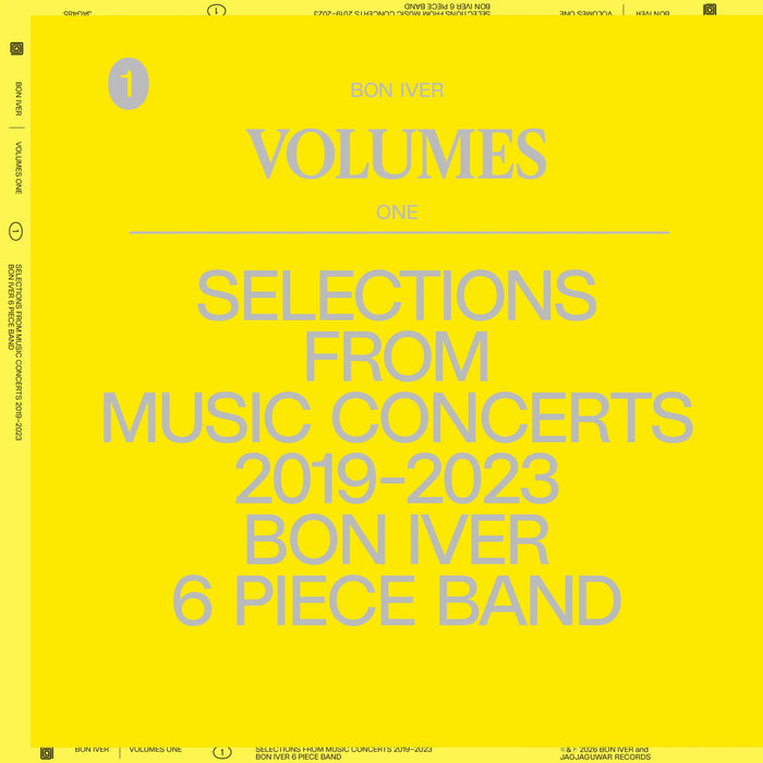 Bon Iver - Volumes: One Selections From Music Concerts 2019-2023 Bon Iver 6 Piece Band (Vinyl LP)