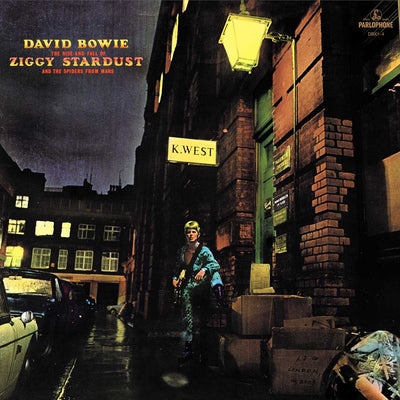 David Bowie - The Rise and Fall of Ziggy Stardust and the Spiders from Mars (Vinyl LP) record album cover