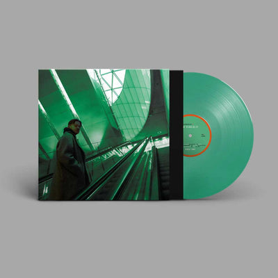 DJ Seinfeld - If This Is It (Vinyl LP Transparent Green) Vinyl record with transparent green disc and cover featuring a person in a futuristic setting