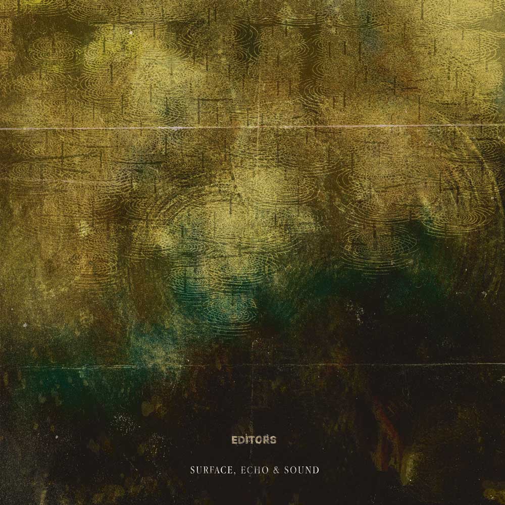 Editors - Surface, Echo & Sound (Vinyl LP Transparent Yellow/Green) Record cover 
