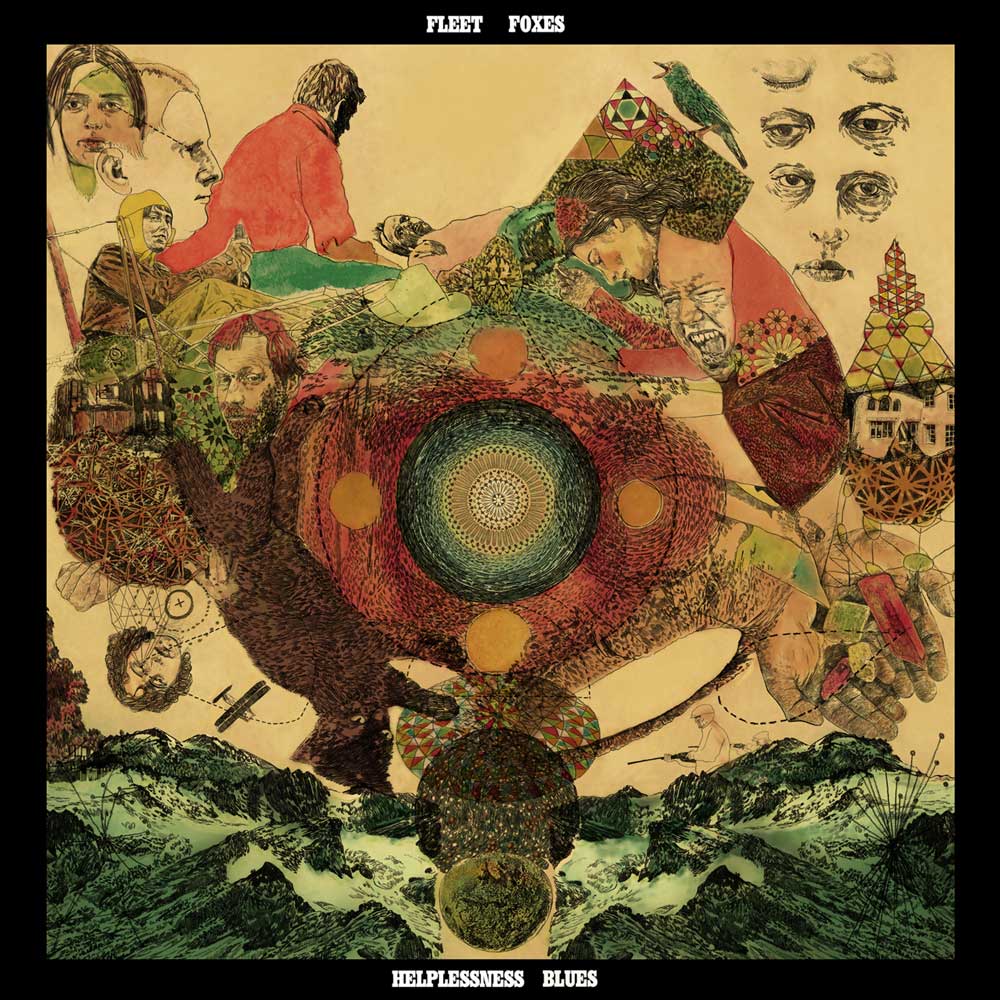 Fleet Foxes - Helplessness Blues 2LP Vinyl Record Cover