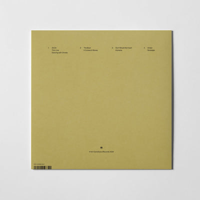 The back cover of Hania Rani Nostalgia Live Vinyl 2LP record