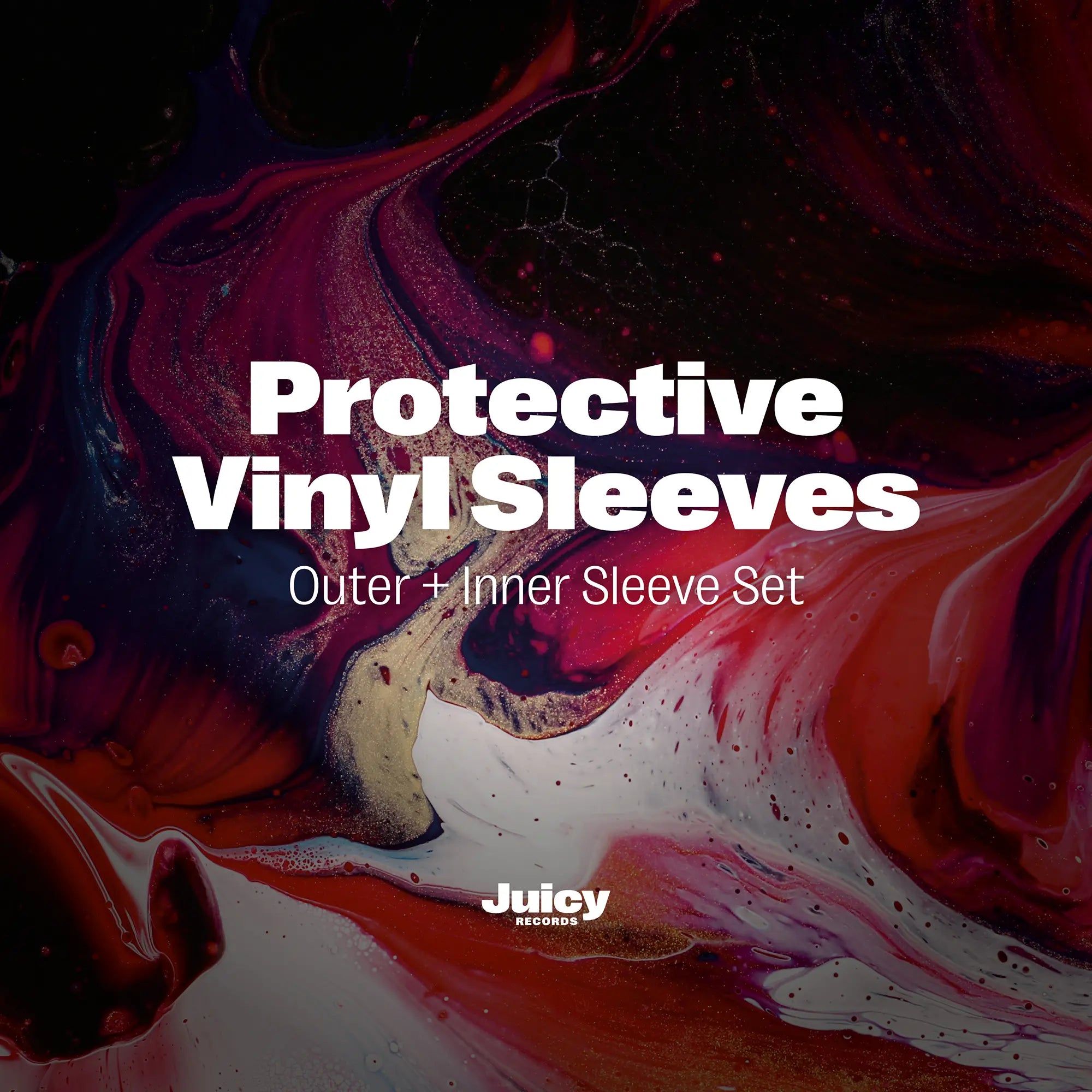 Protective Sleeve Set for Vinyl Records