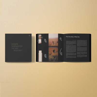 The Kruder and Dorphmmeister K&D Session limited edition 25 year anniversary edition photo booklet