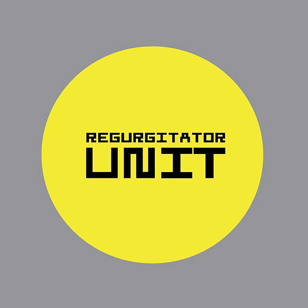 Regurgitator Unit Vinyl 180g silver and yellow record cover